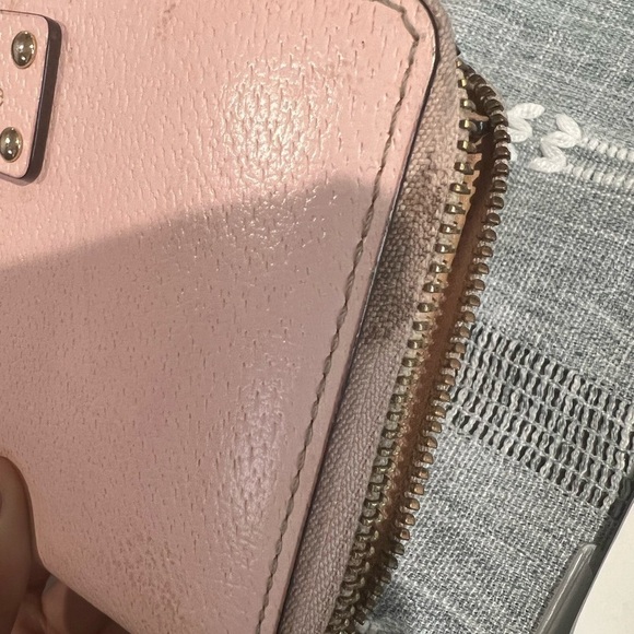 Kate spade continental zip closure leather wallet - Picture 7 of 9